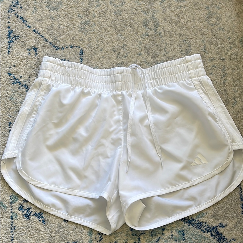 Adidas Women's White Shorts